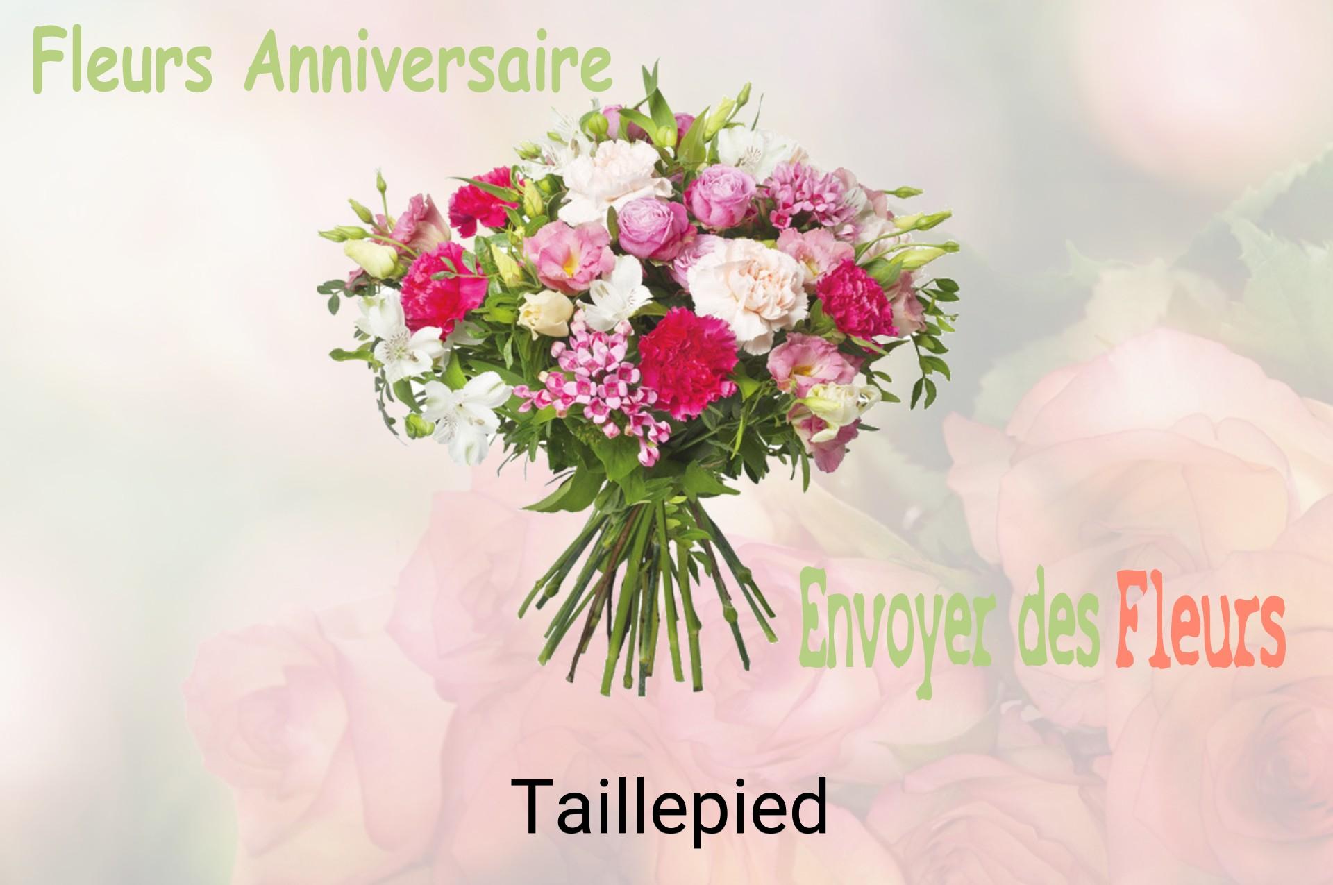 Bouquet de fleurs d’anniversaire livré à Taillepied